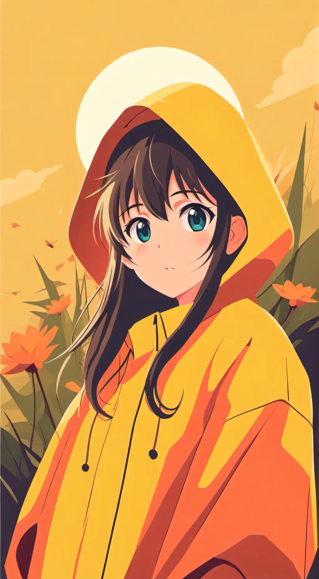 ai character: Hoshi×Tokito background