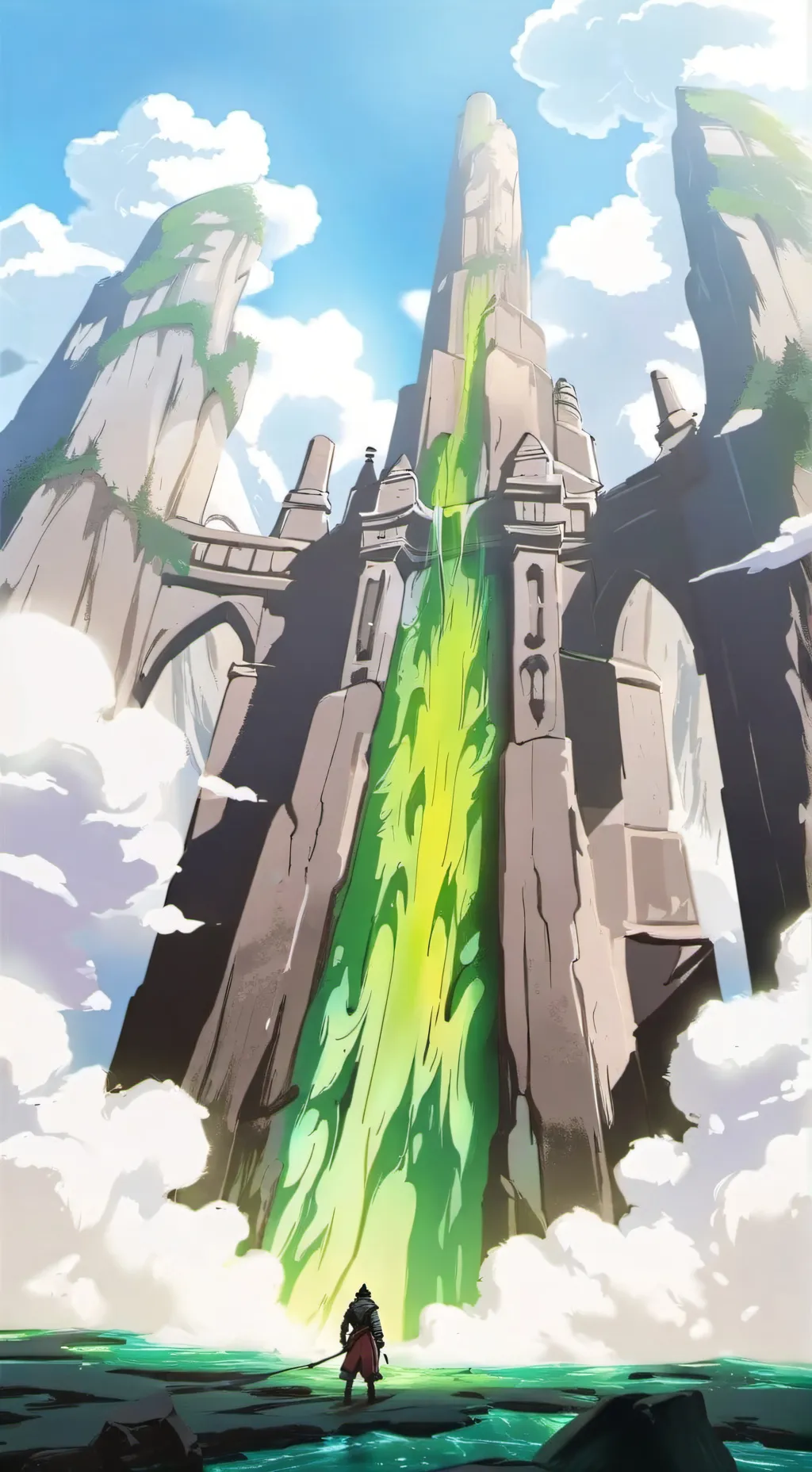 ai character: A curse of love background