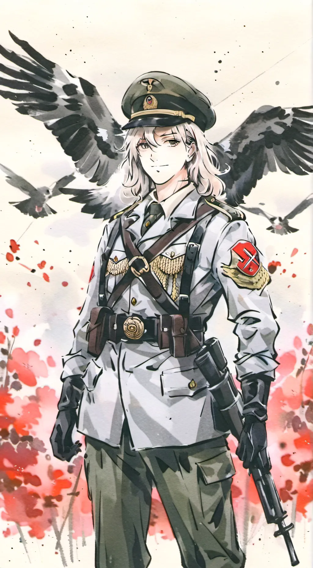 ai character: nació sol  background