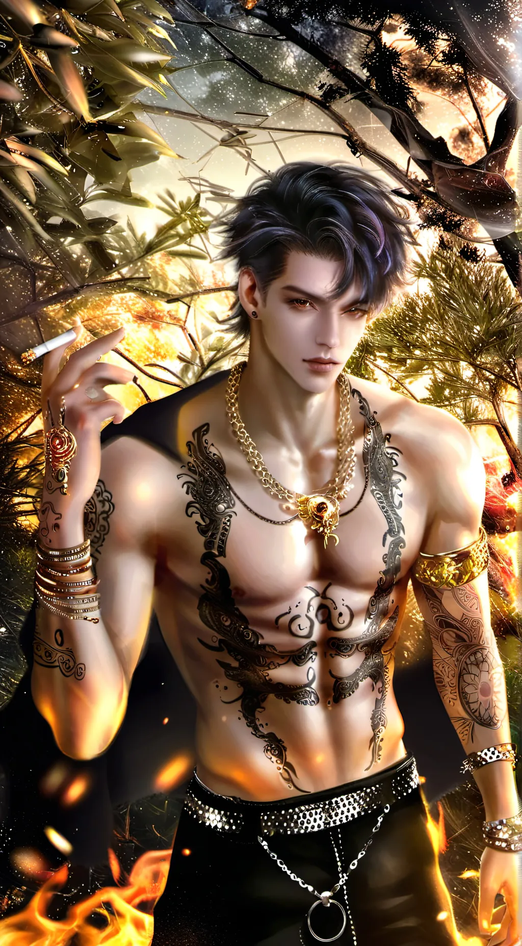 ai character: Noah background