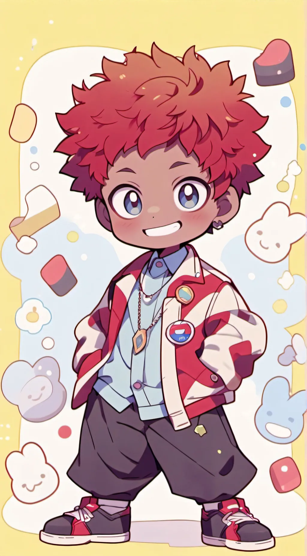 ai character: Sonic Boom background