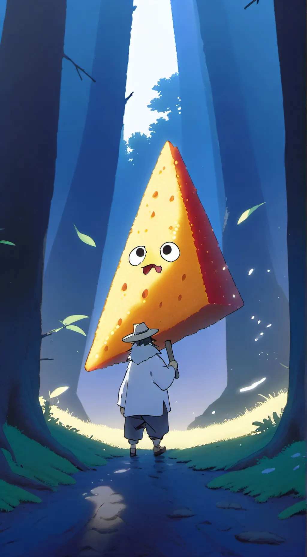 ai character: DORITO TIME! :D background