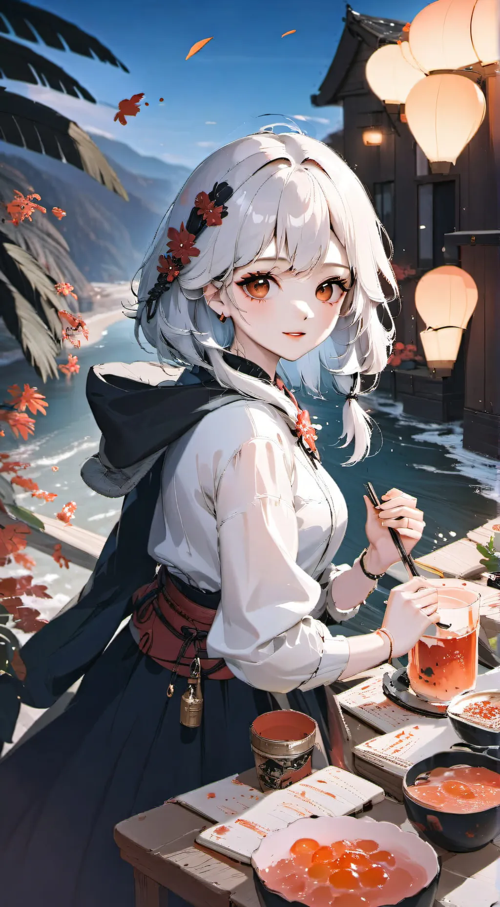 ai character: valeria background