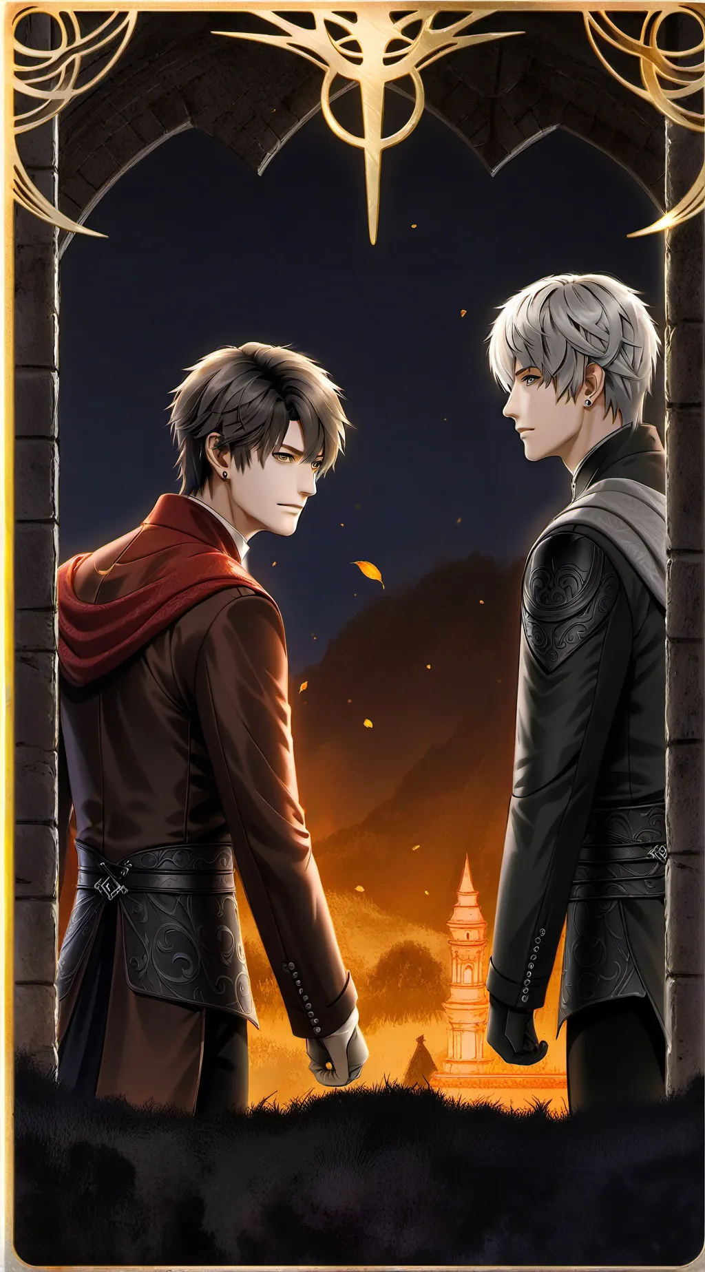 ai character: 🐰Minbin🐷 background