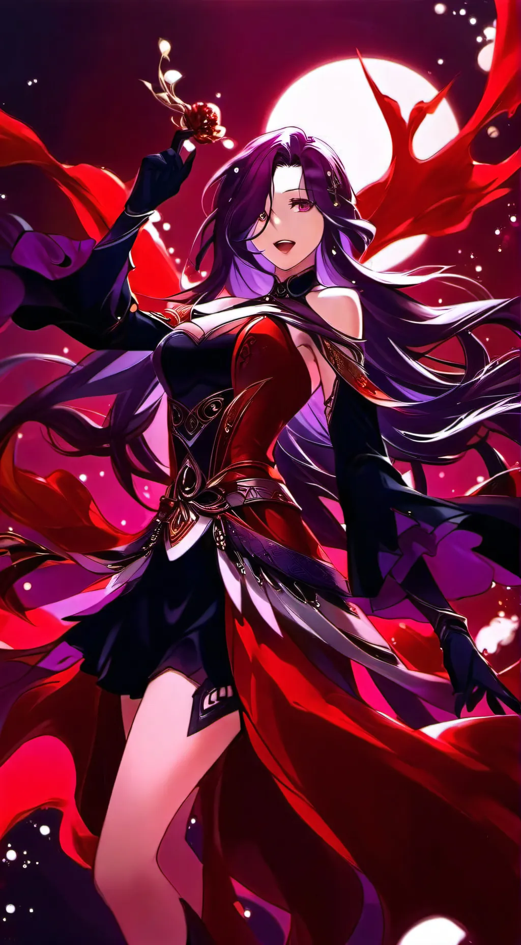 ai character: witch of calamity background
