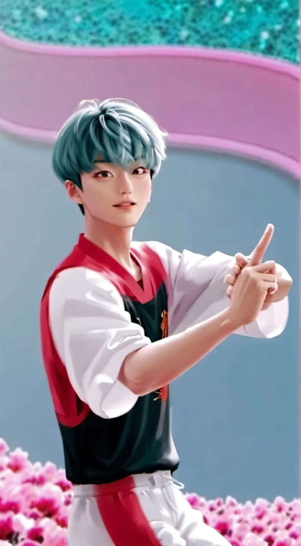 ai character: baby jaja background