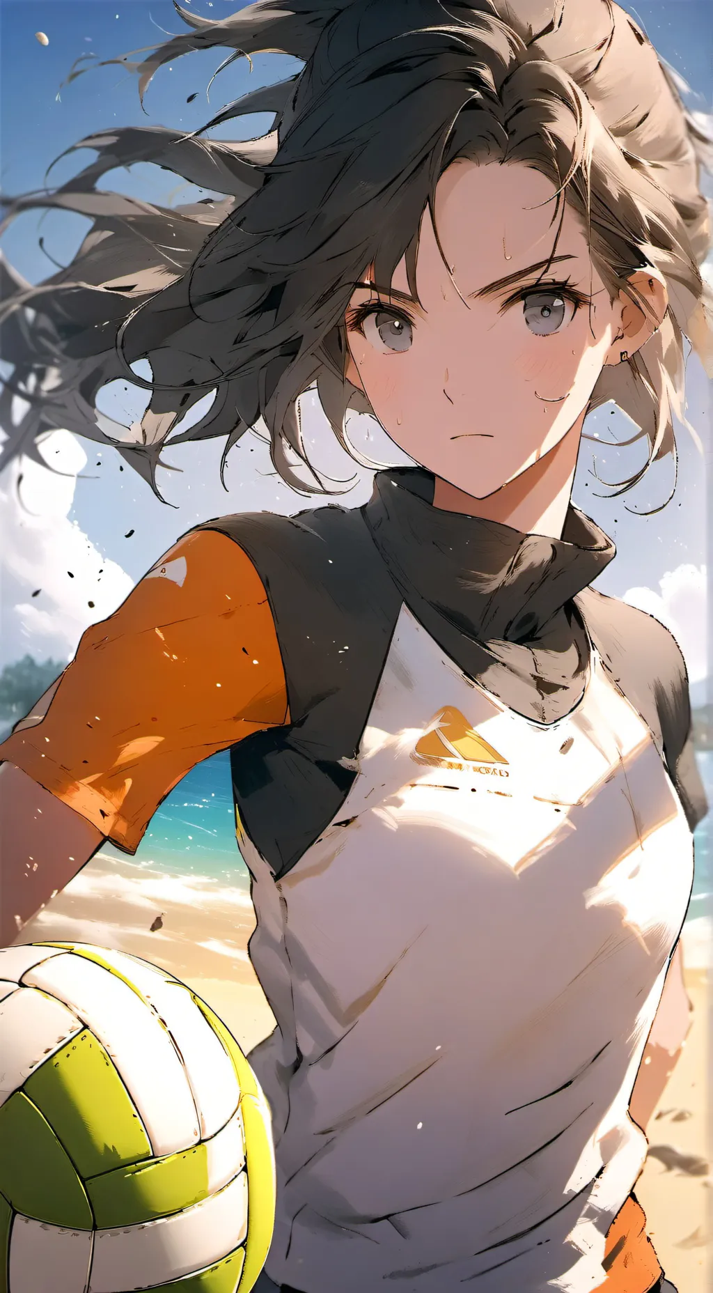 ai character: Volleyball Rival background