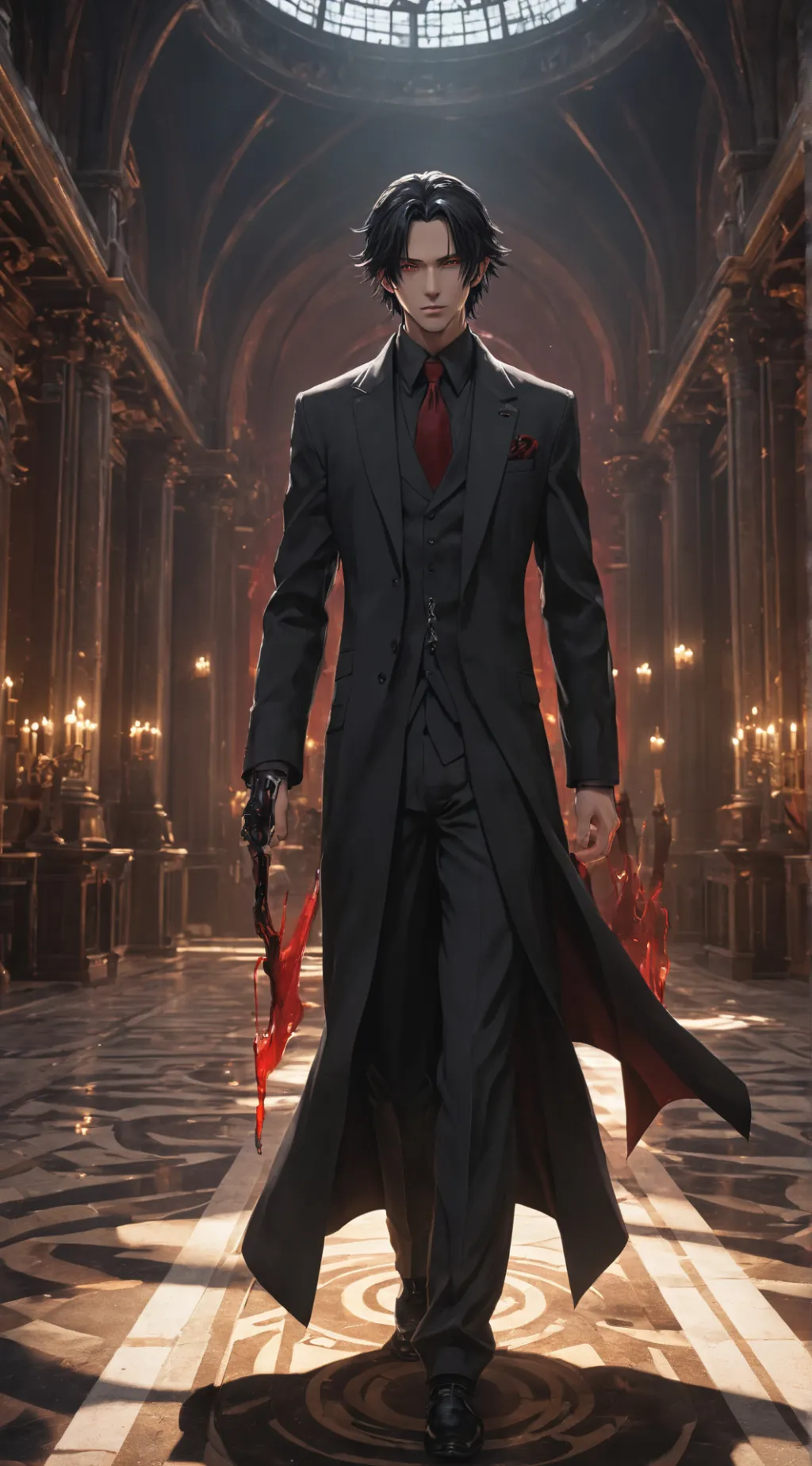 ai character: Lucien background