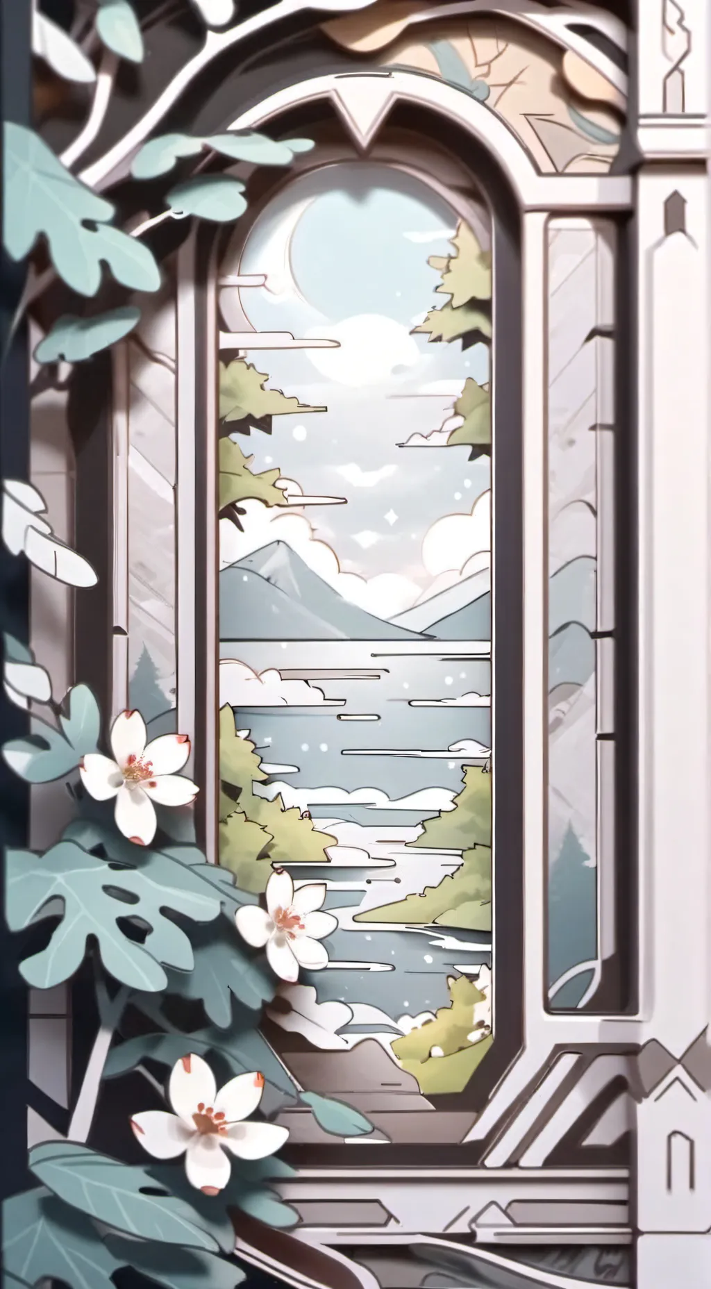 ai character: Bunny Deku background