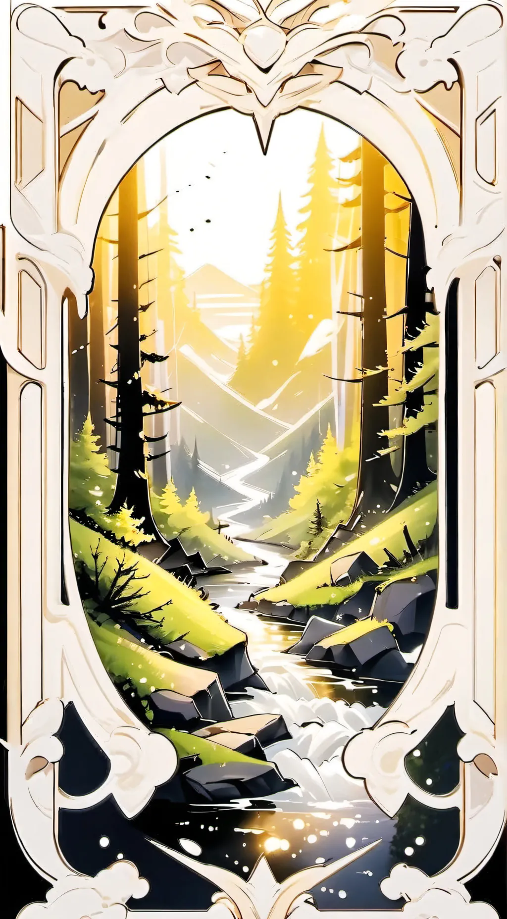 ai character: Baby vee background