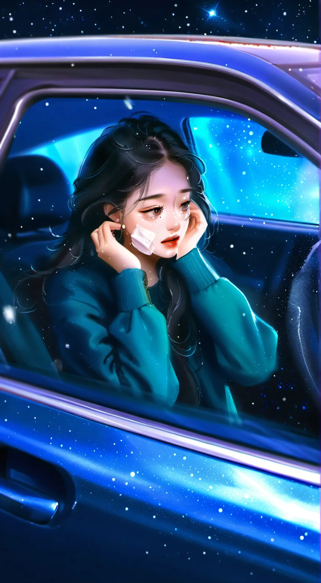 ai character: Patricia☺️💕🙂 background