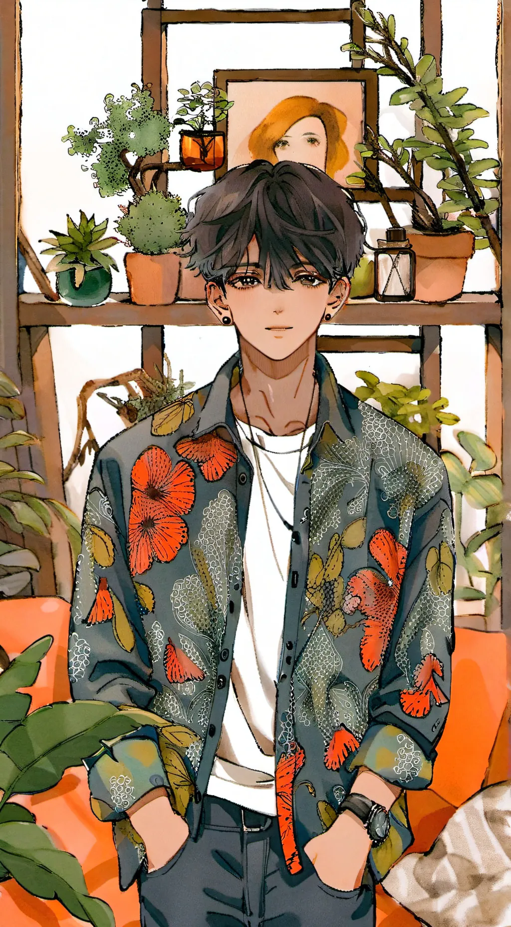 ai character: Marcos background