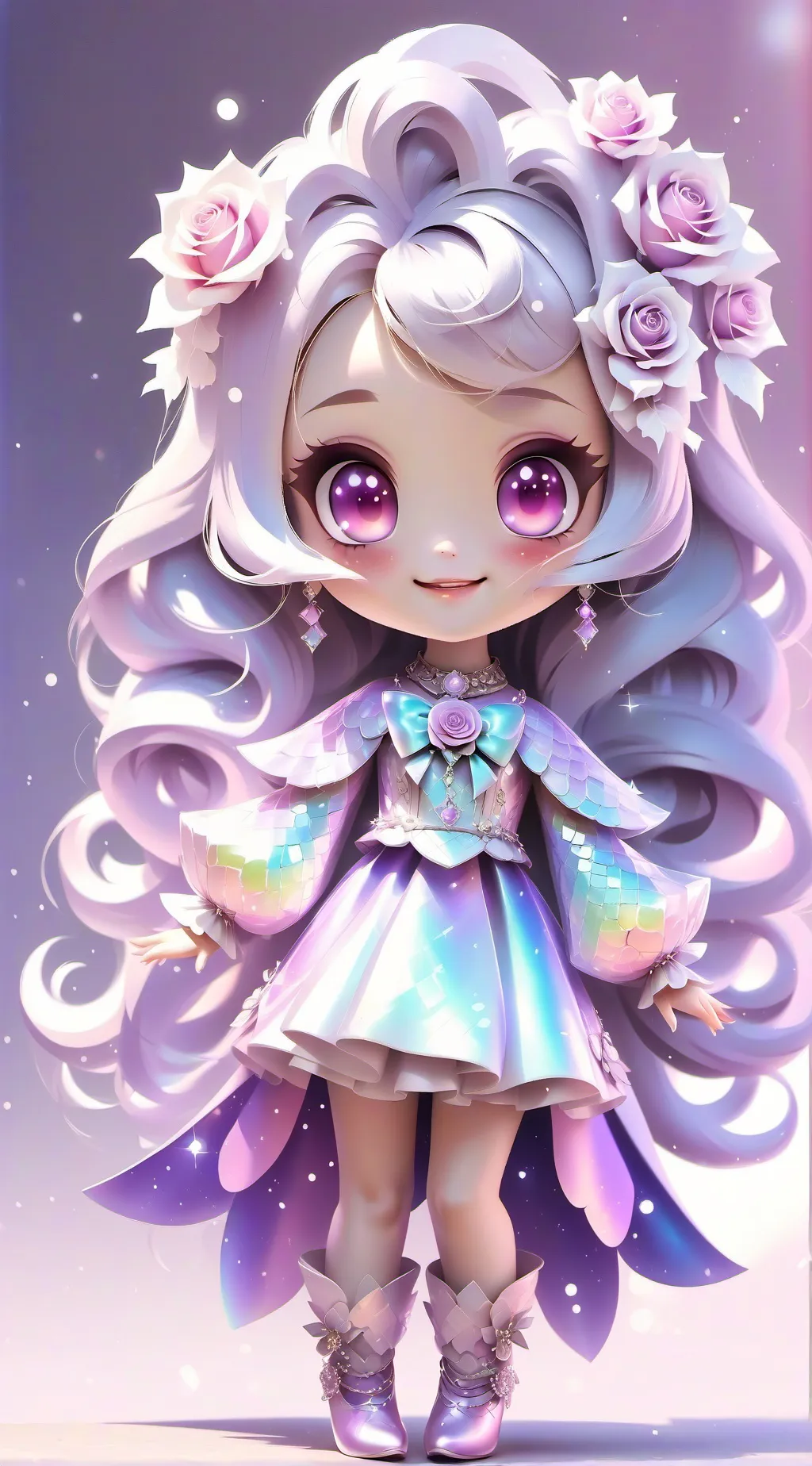 ai character: saja boys mermaids background