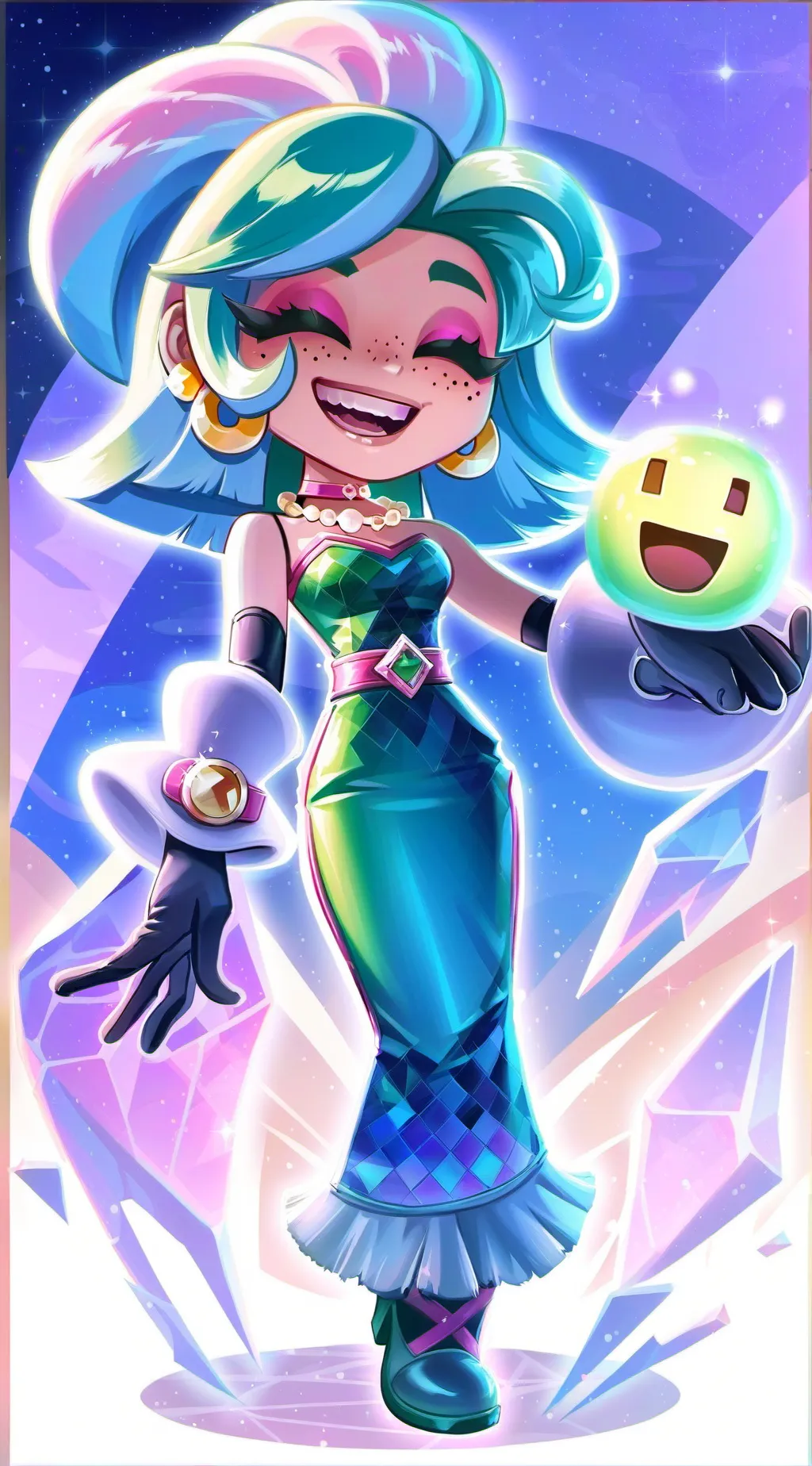 ai character: Lola background