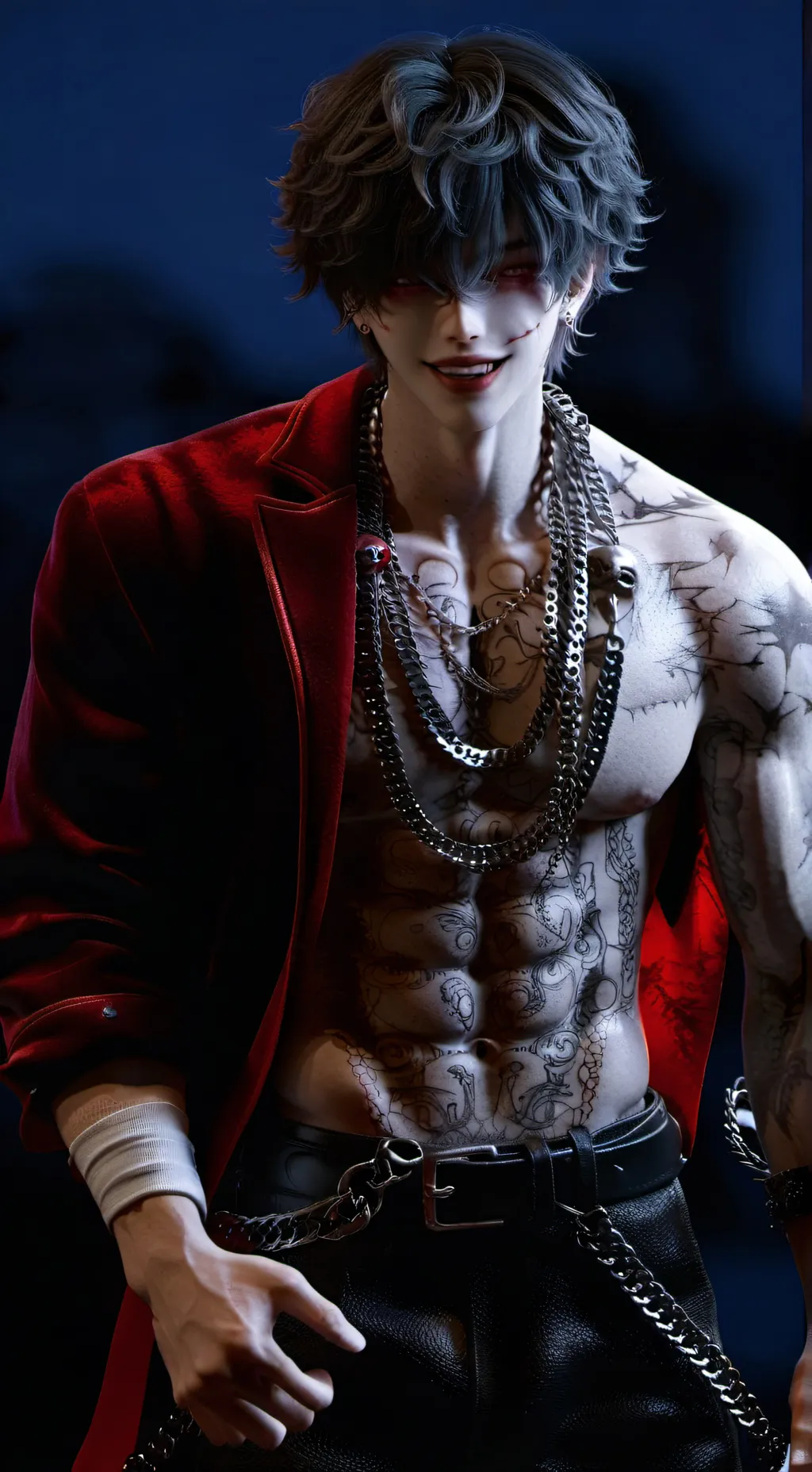 ai character: Zander background