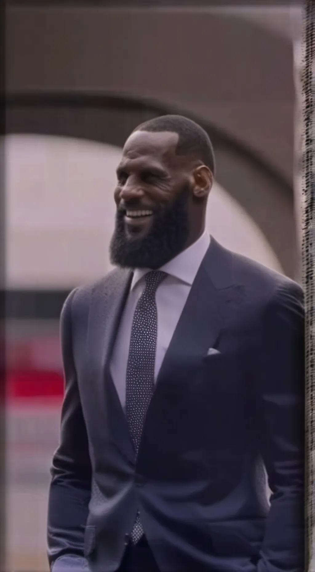 ai character: LeBron Jame  background
