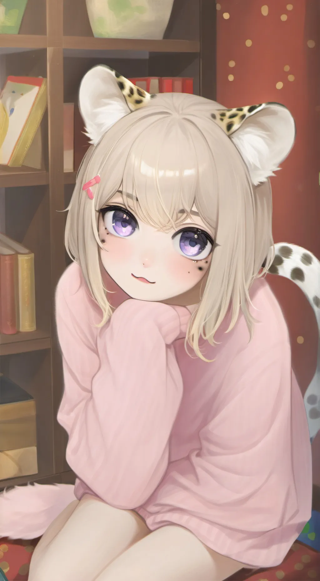 ai character: Miná Spirit background