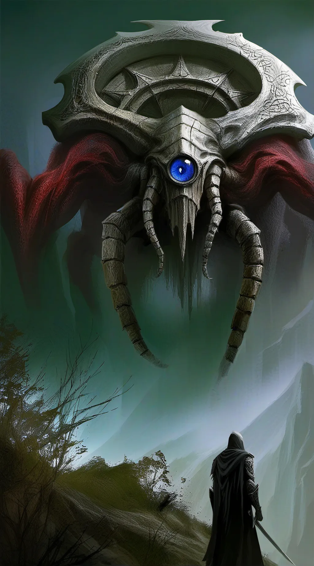 ai character: Demon background