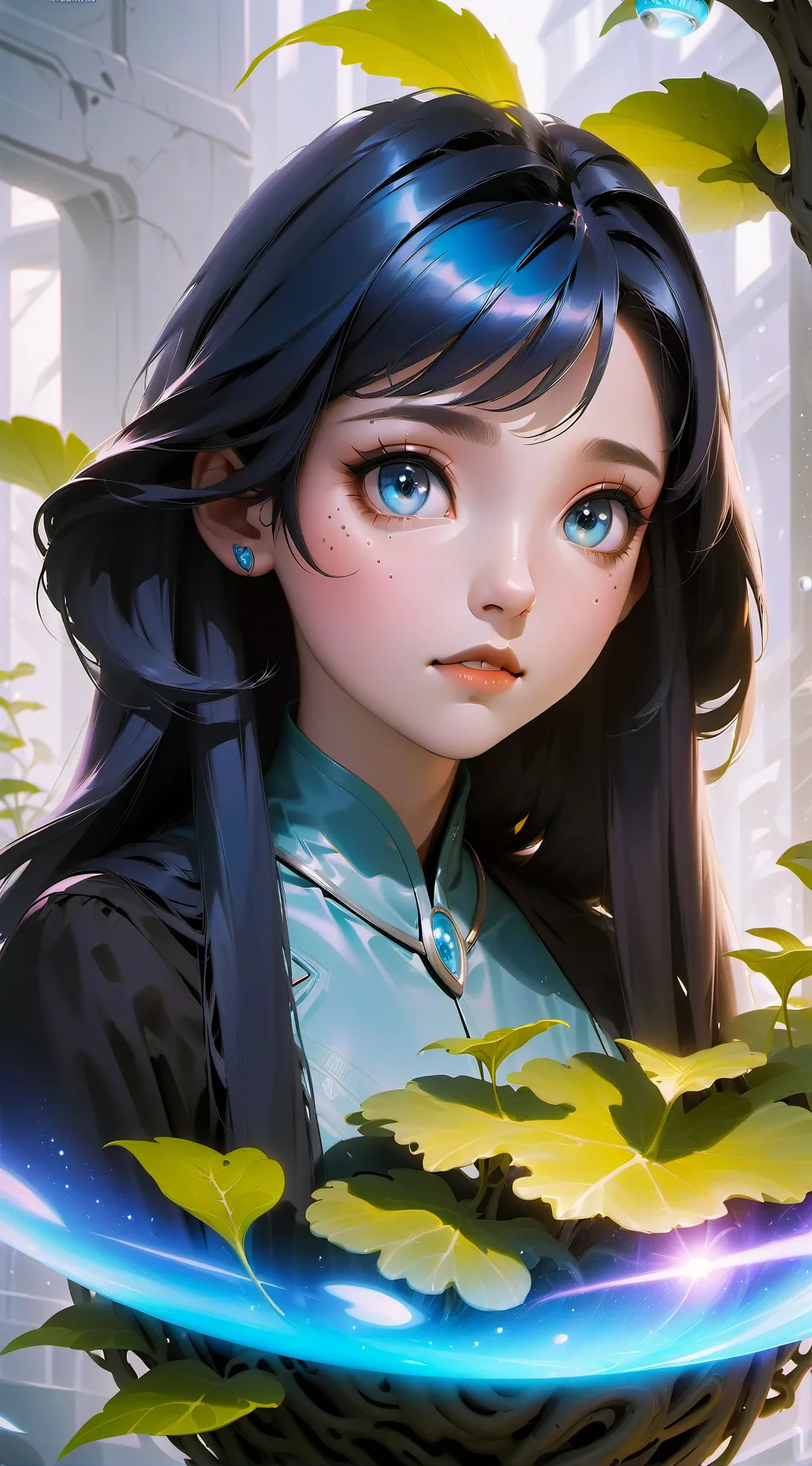 ai character: Bluviel background