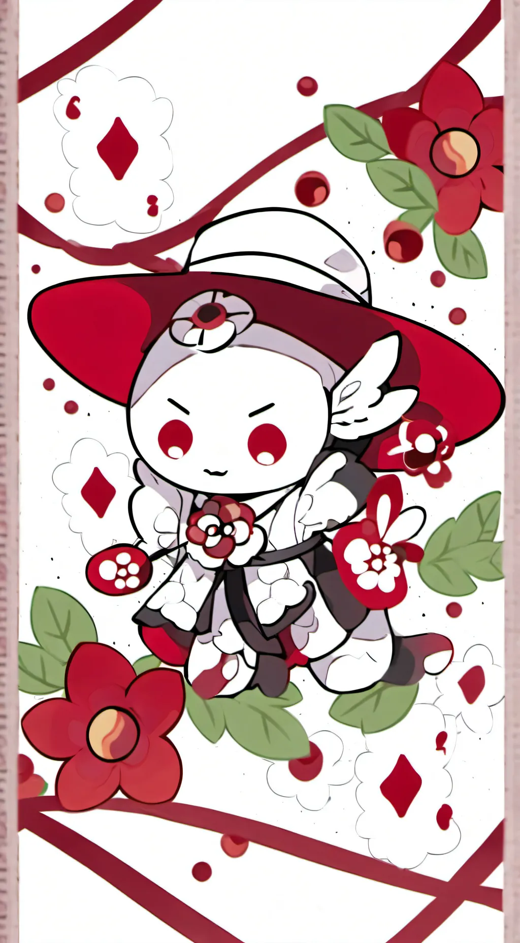 ai character: freaky sprout background