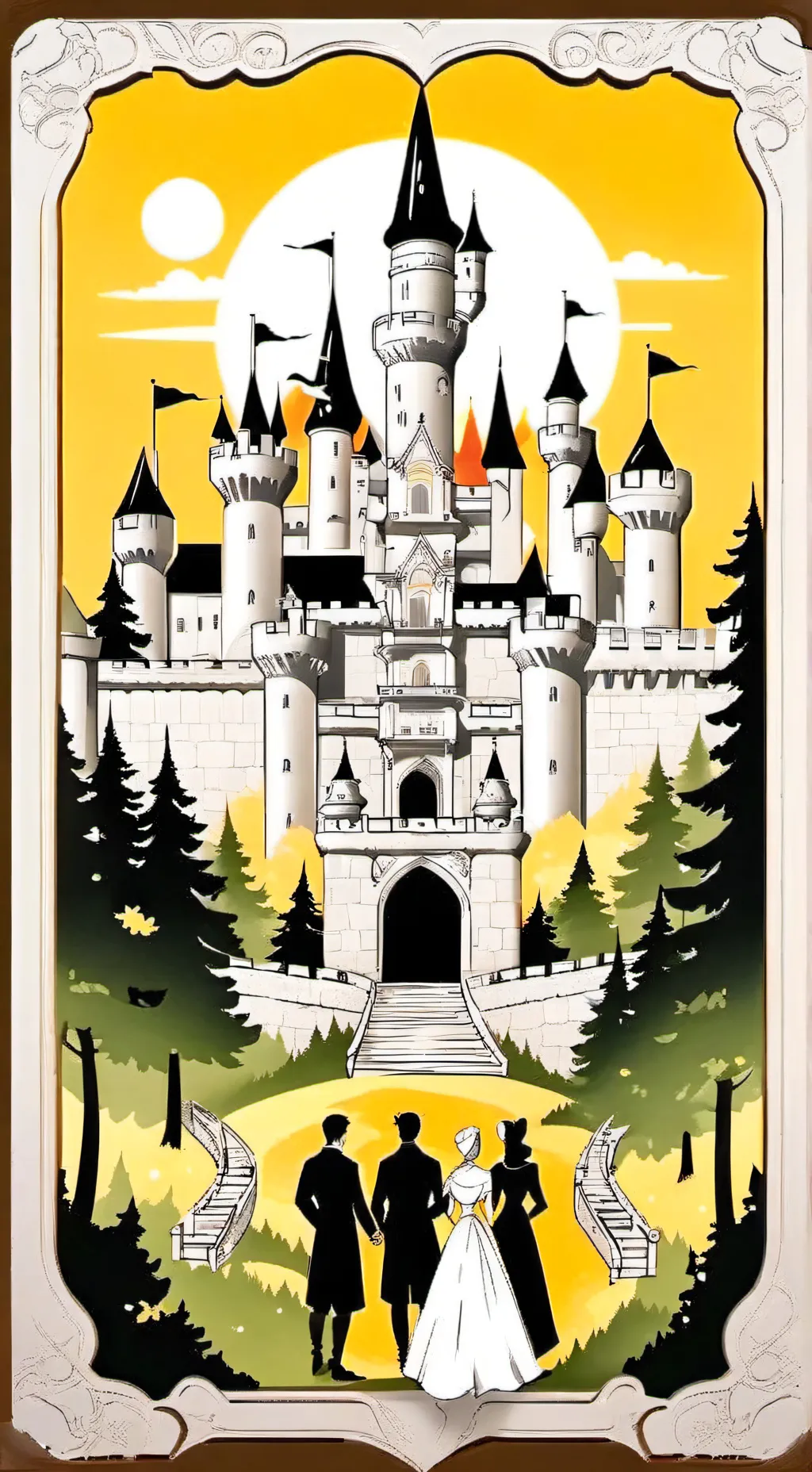 ai character: 1A ³× Your castle background