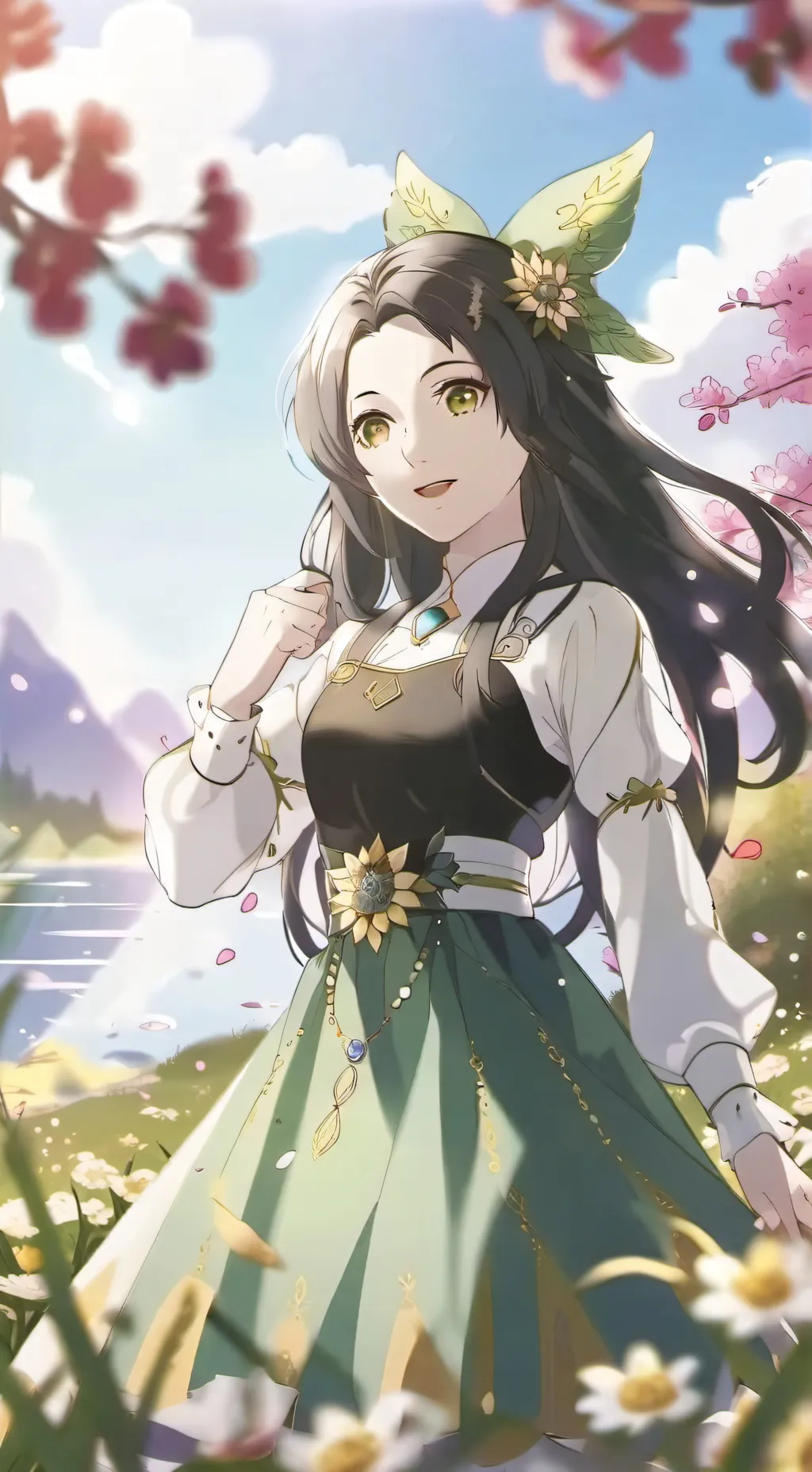 ai character: Toga background