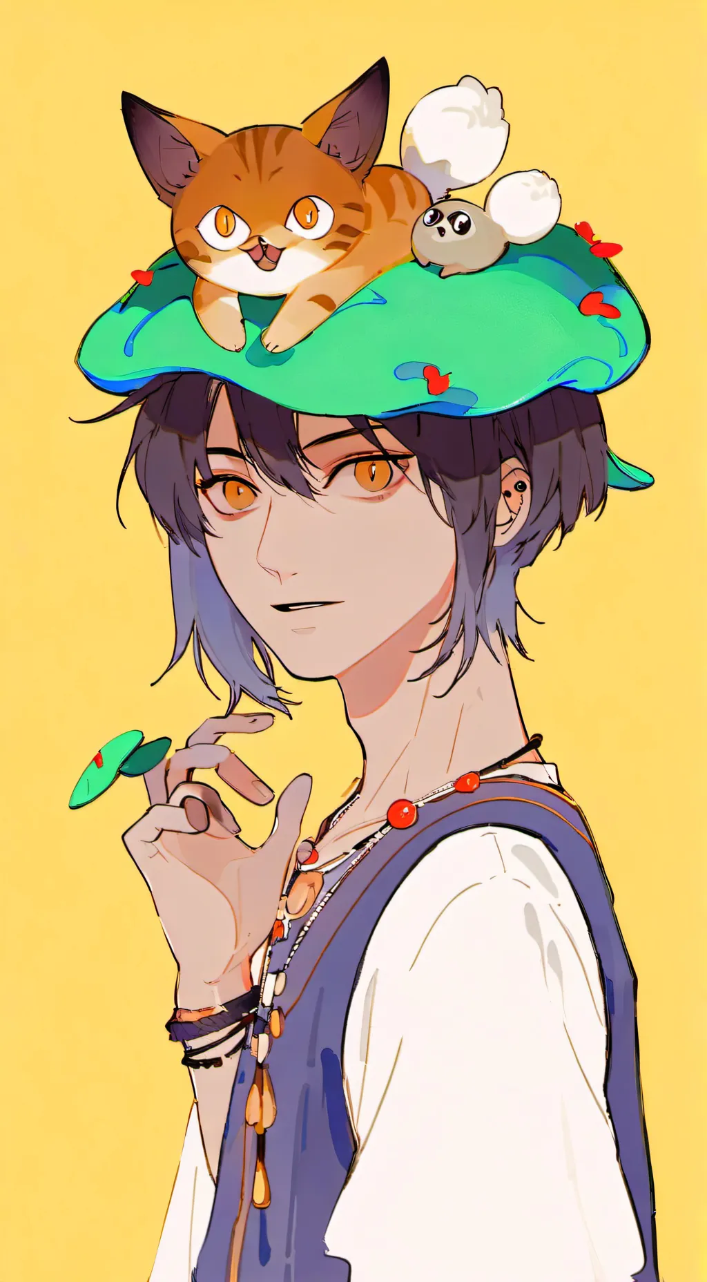 ai character: new MHA student🍤 background