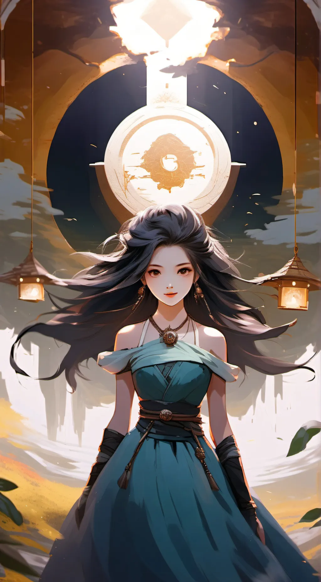 ai character: test background