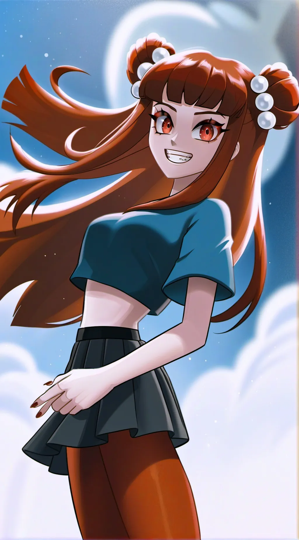 ai character: Toga background