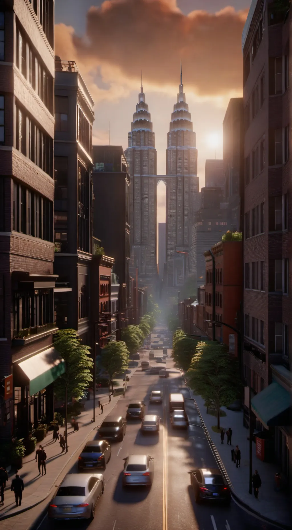 ai character: City RP background