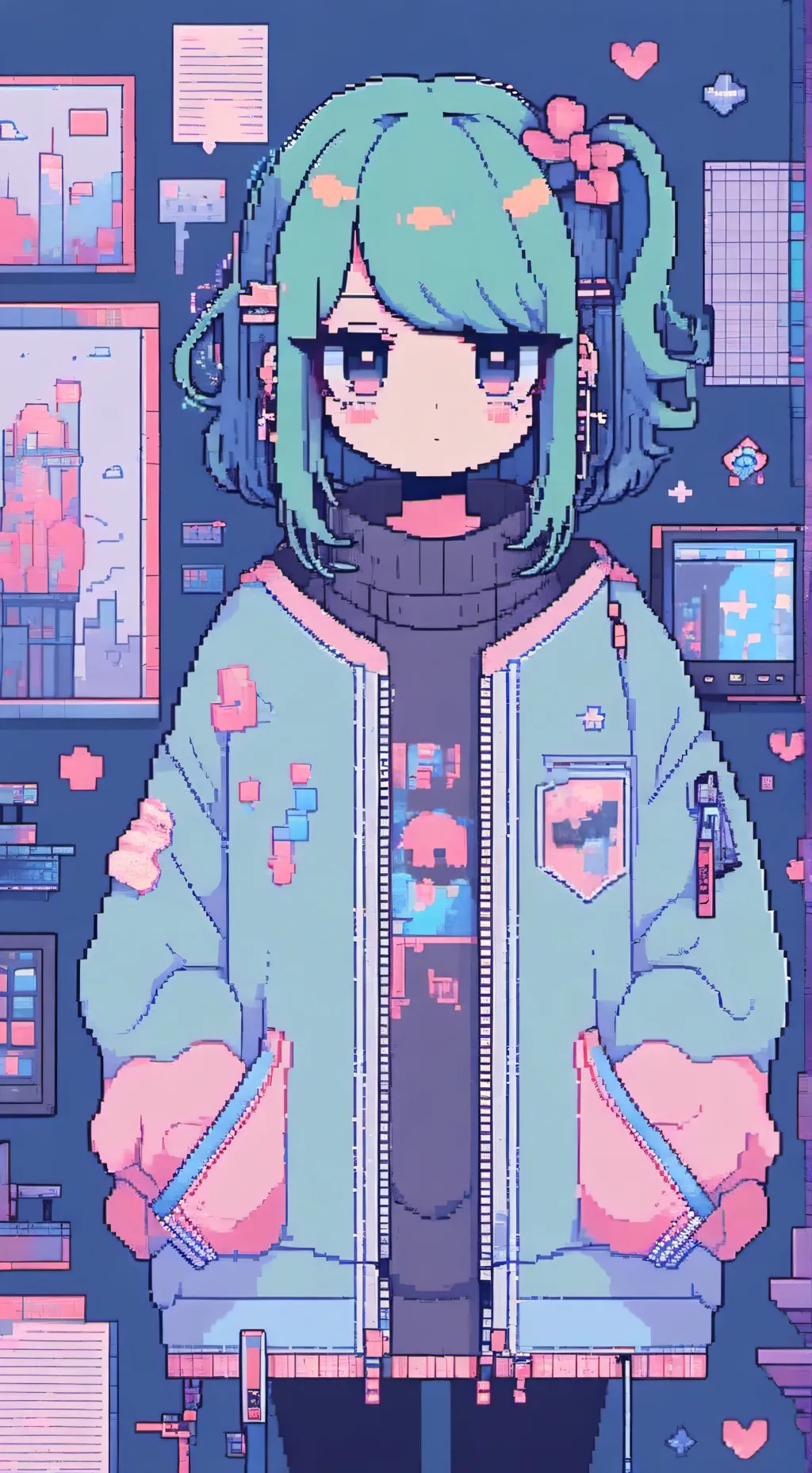 ai character: nixy background