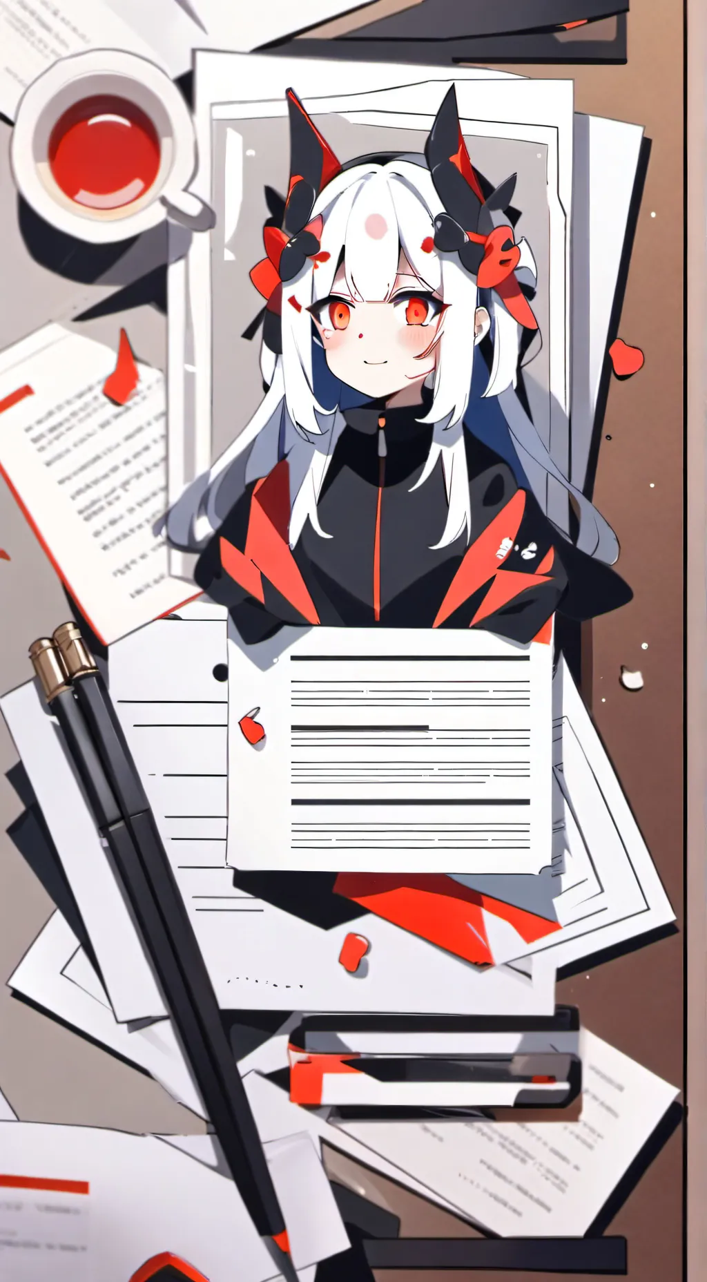 ai character: Mha mising background