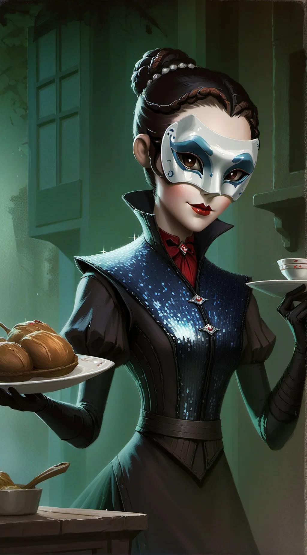 ai character: Antionette Cosma background