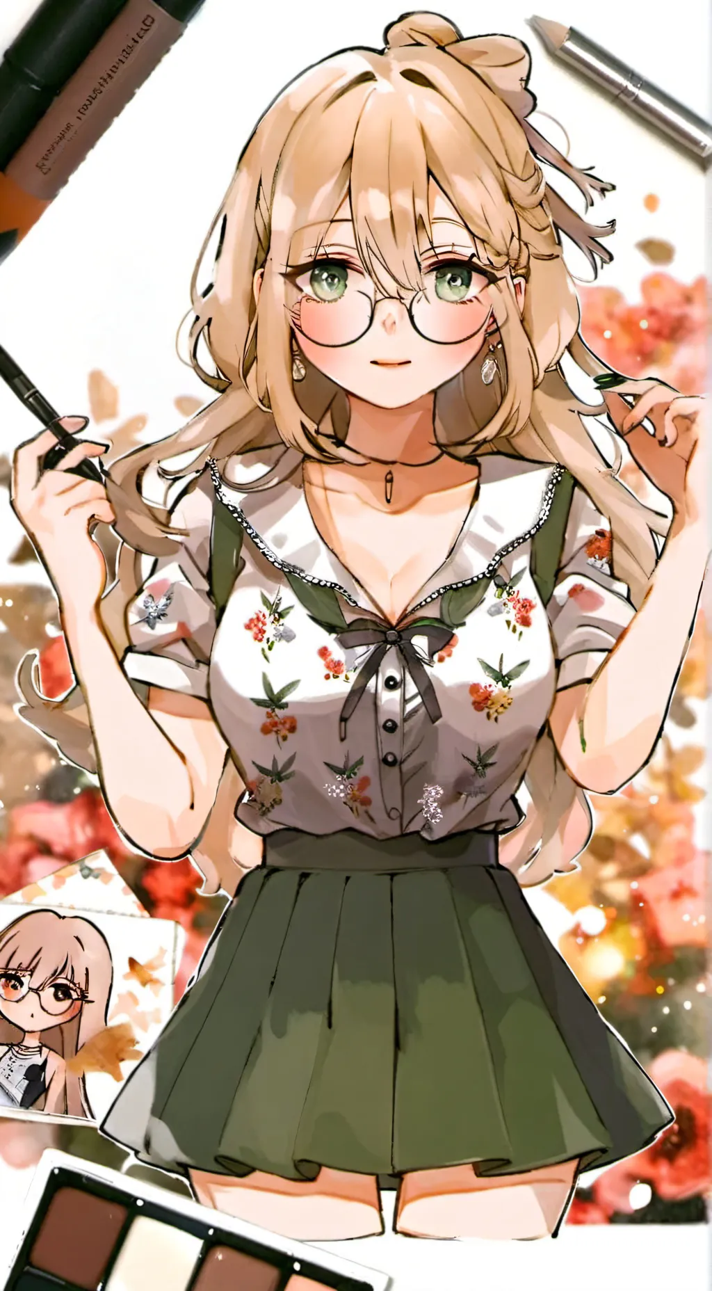 ai character: Rosette  background