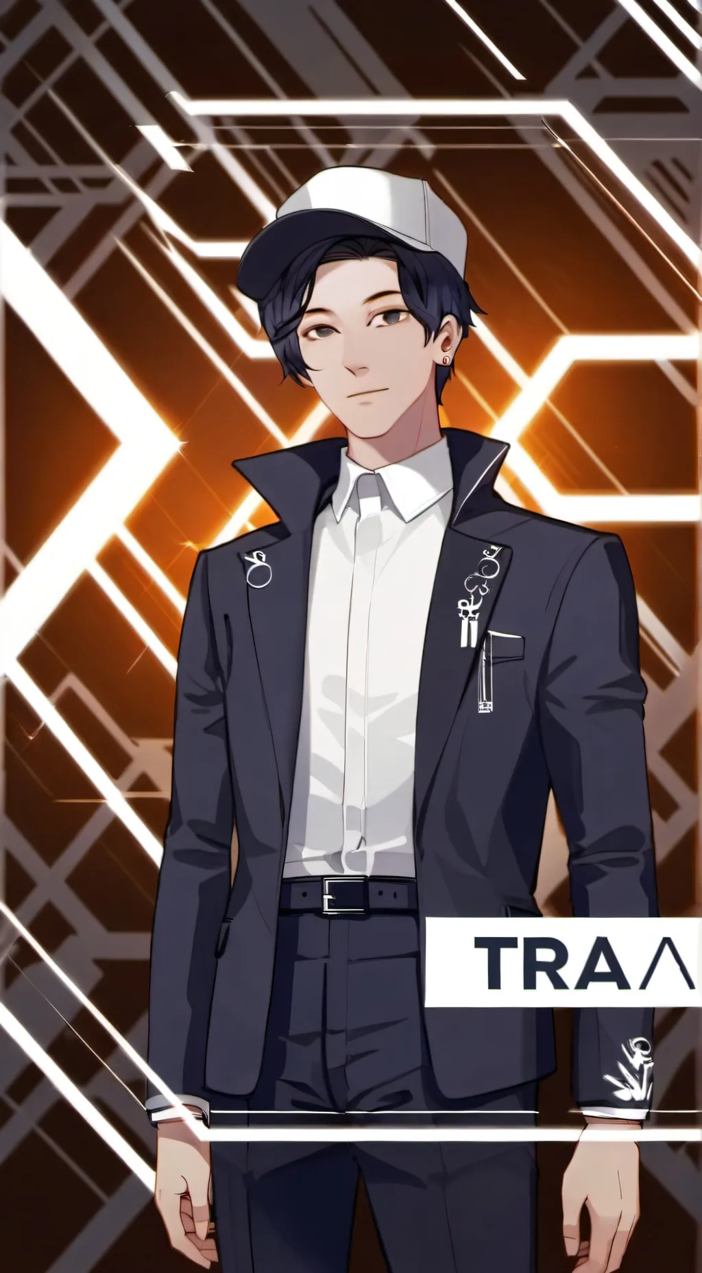 ai character: TRA（名劉浩，車長 background