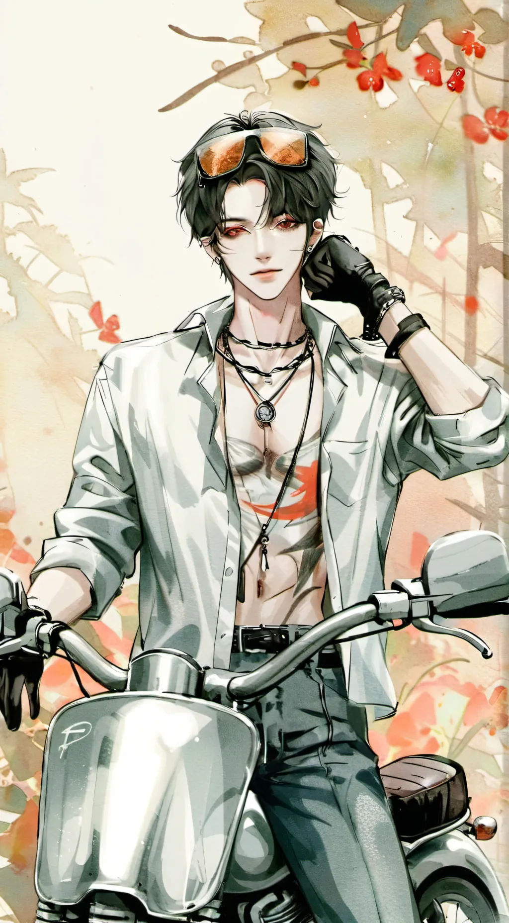 ai character: ~🎀NOAH🎀~ background