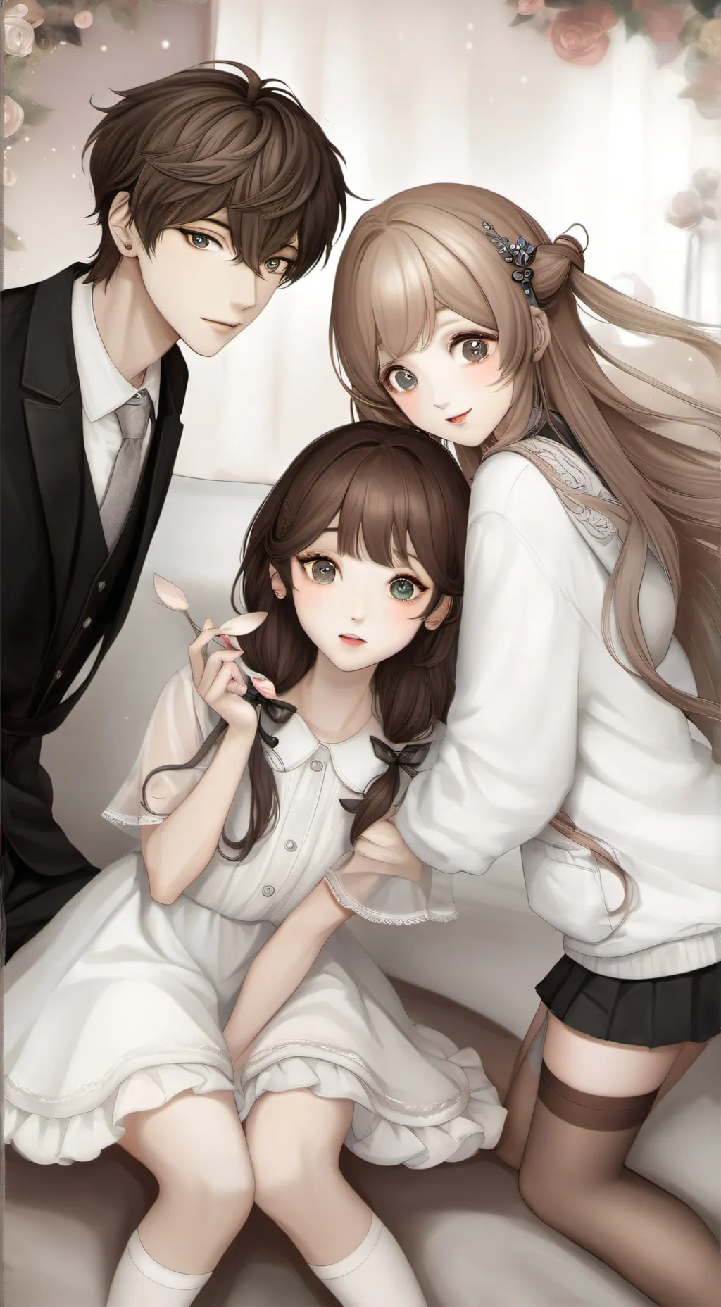 ai character: Dylan and Daniela background