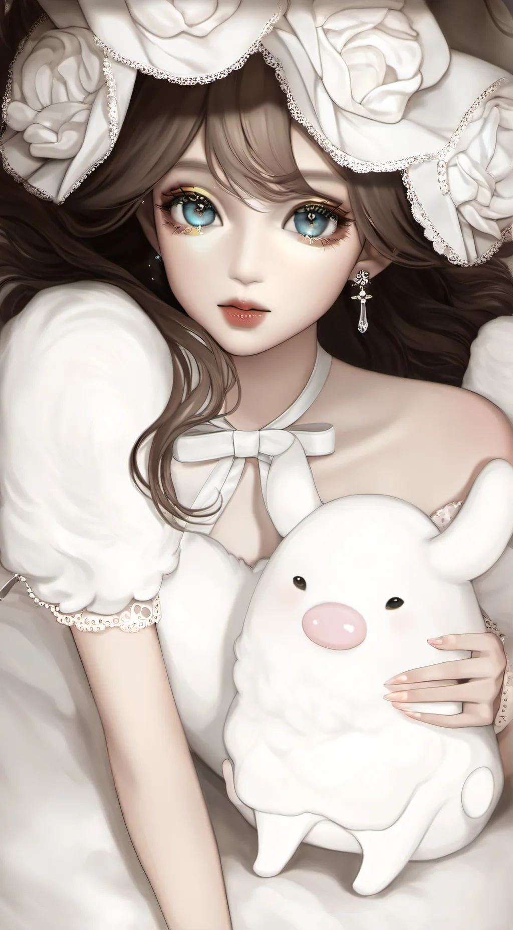 ai character: Riana Scarlett background