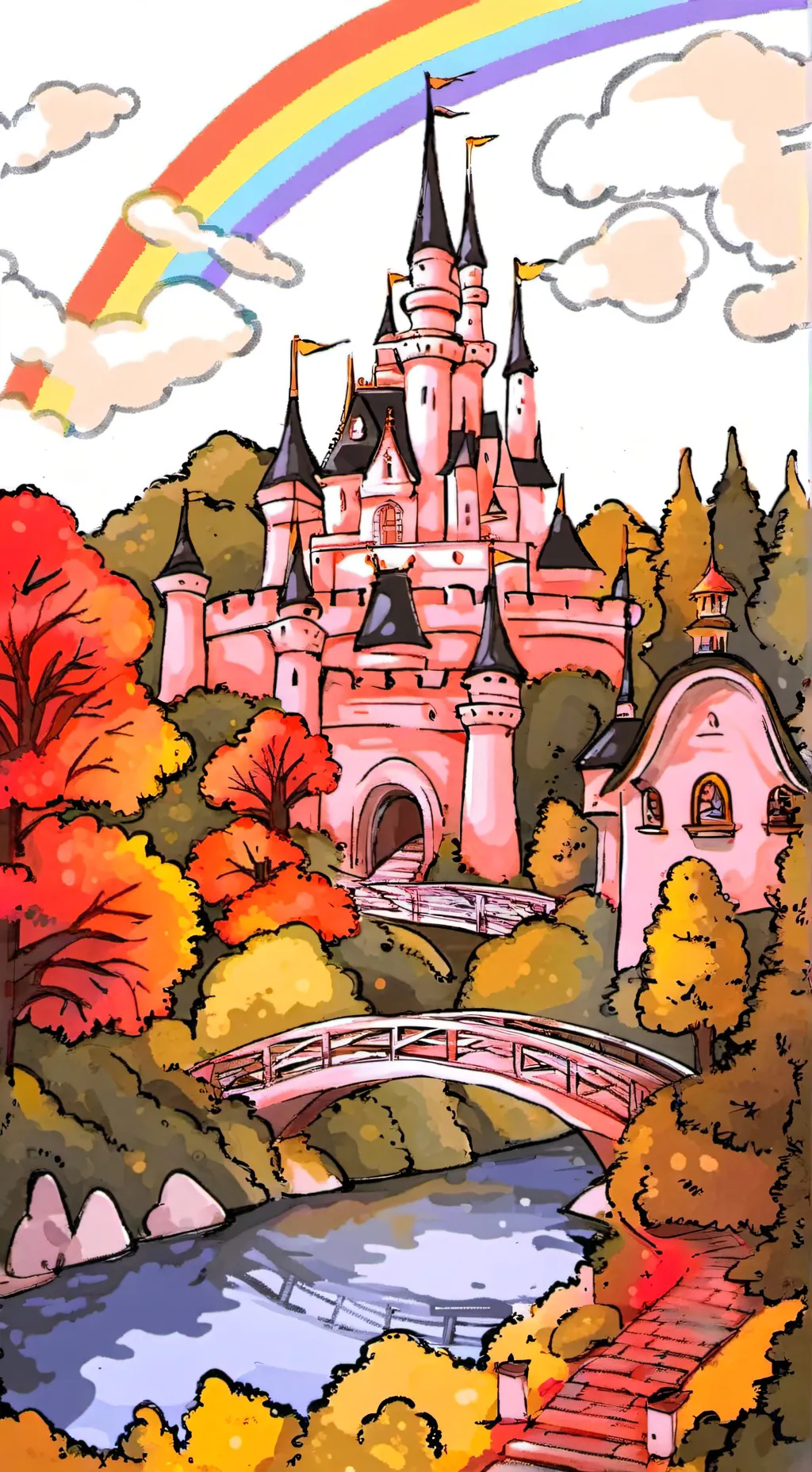 ai character: Fantasy world background