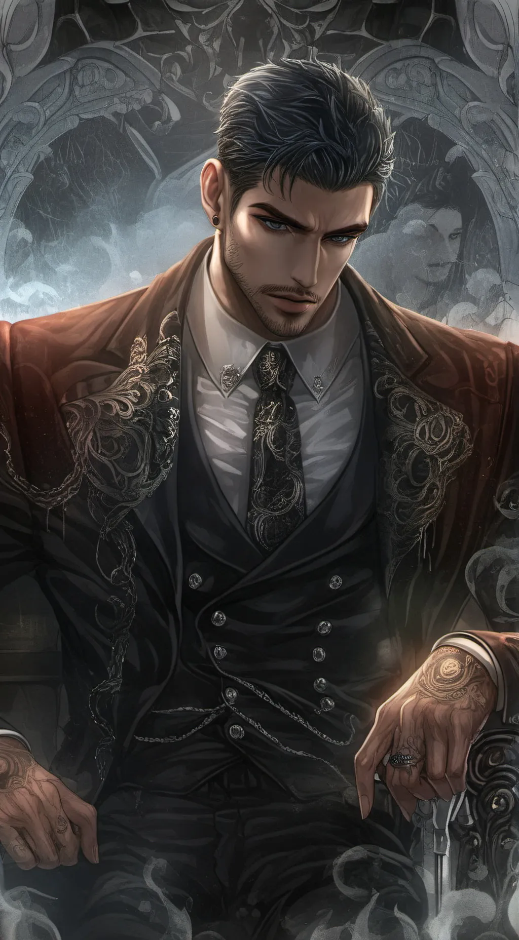 ai character: Blake William background