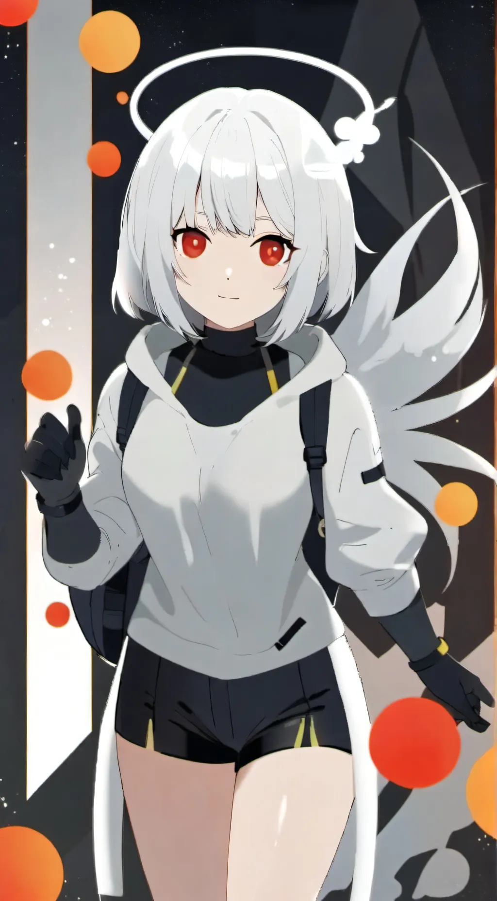 ai character: LONLEY background