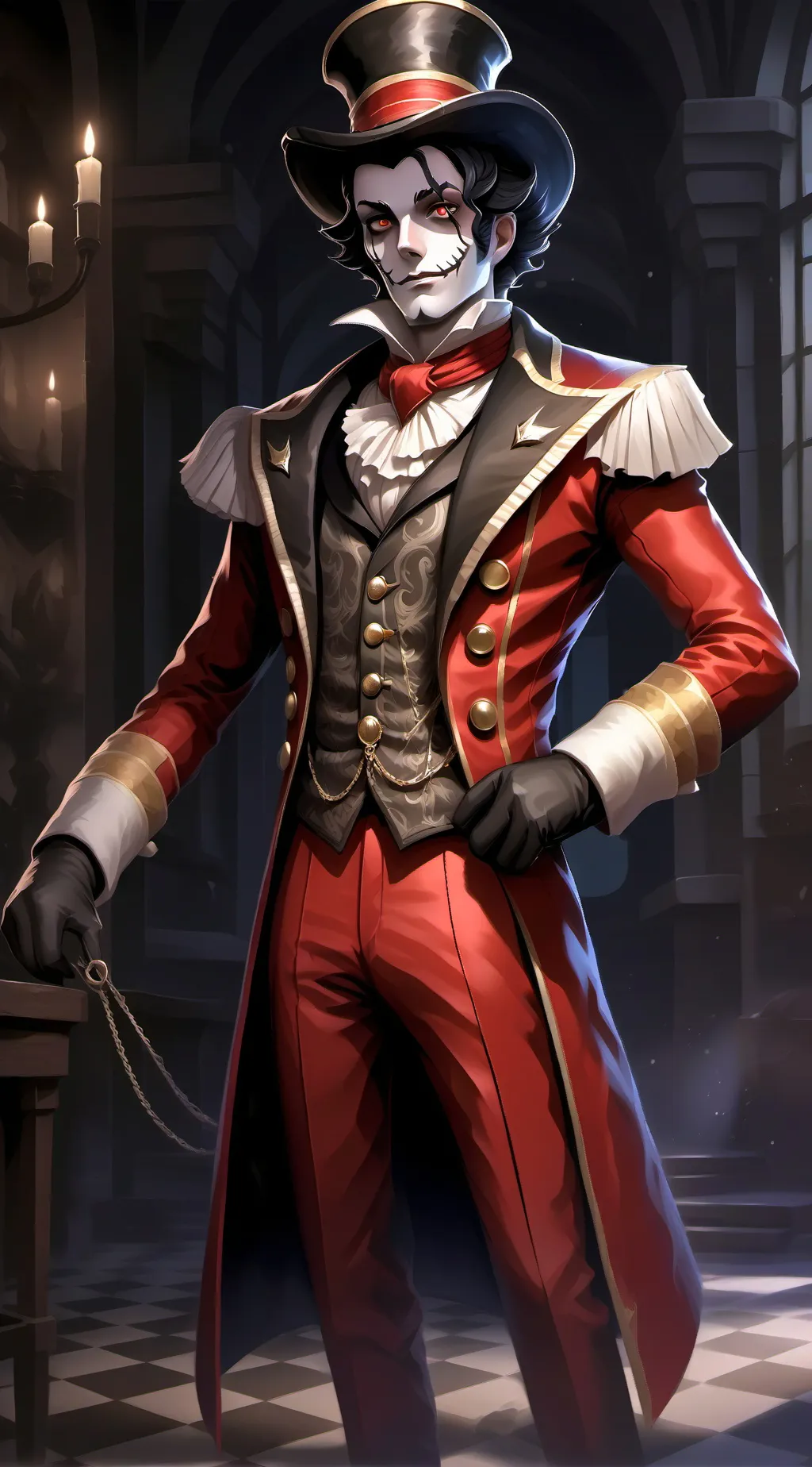 ai character: Ringmaster background