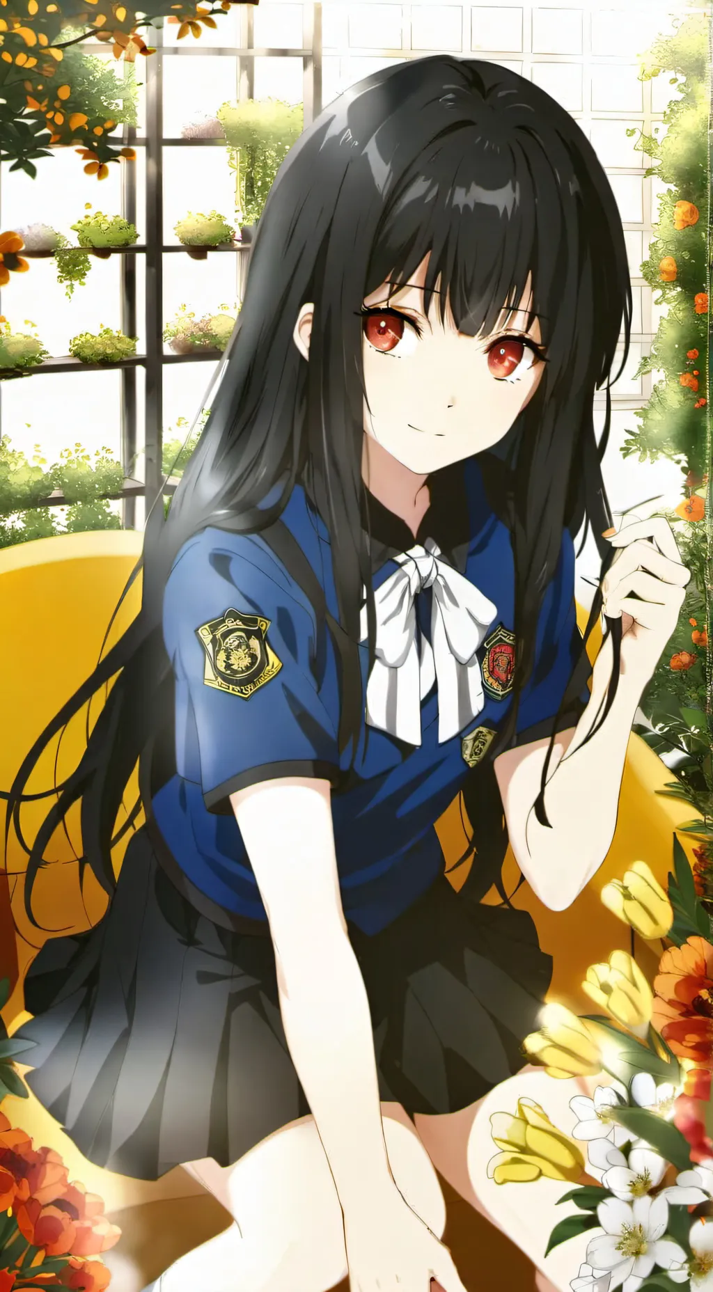 ai character: Minaki background