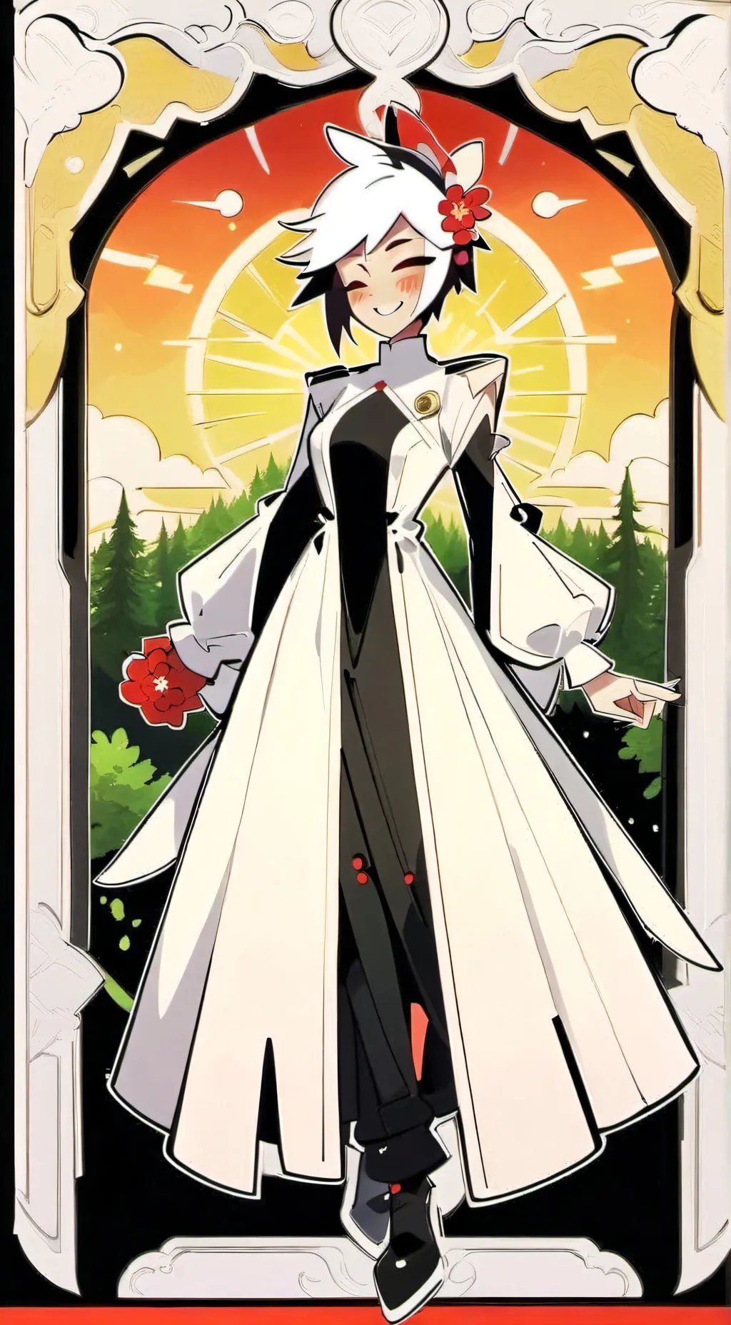 ai character: Диана background