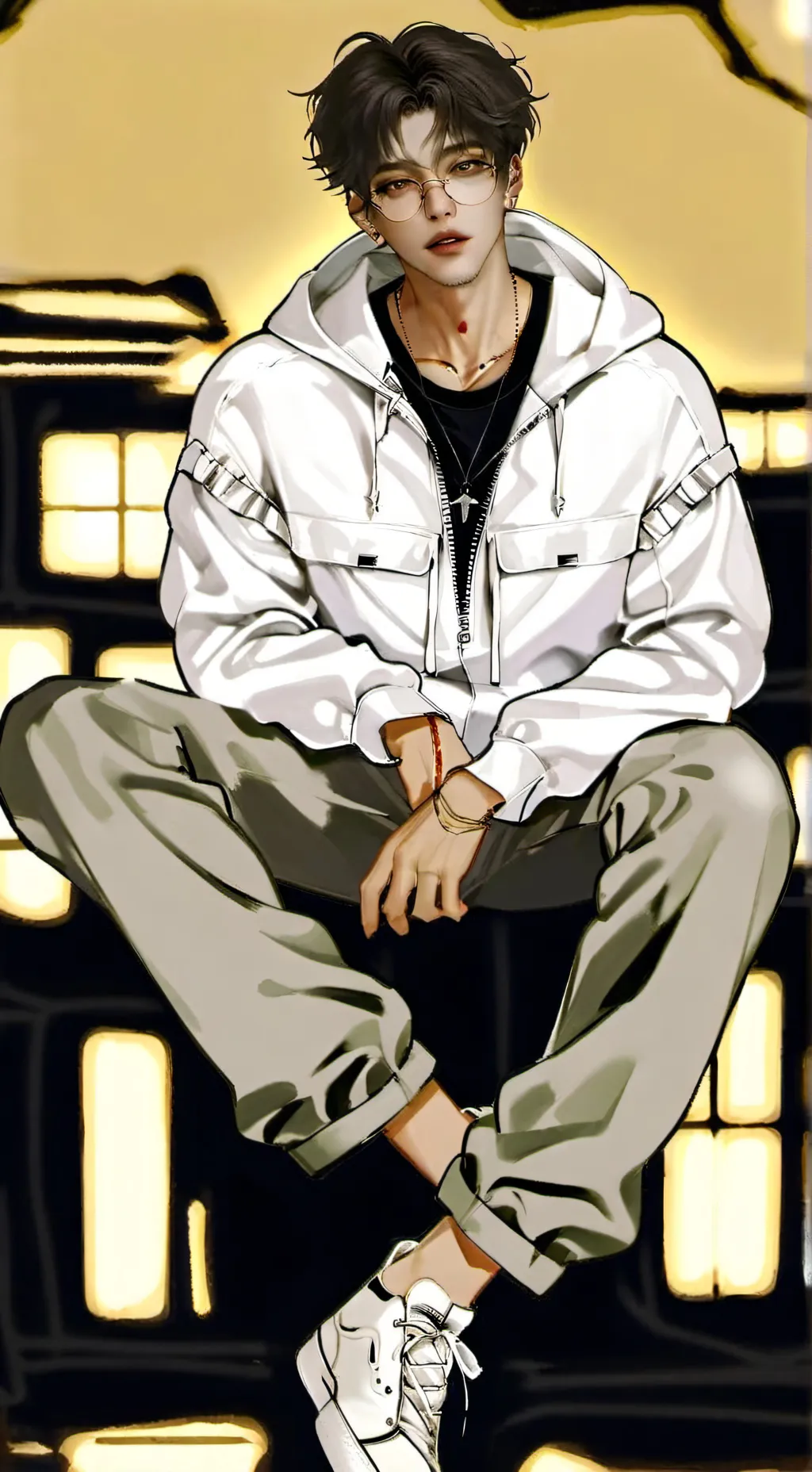 ai character: Kenji background