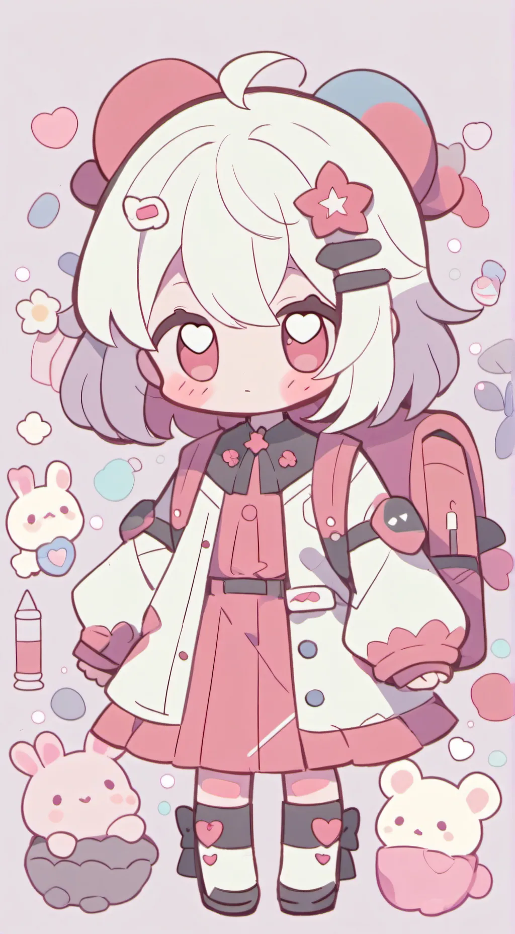 ai character: Lost  background