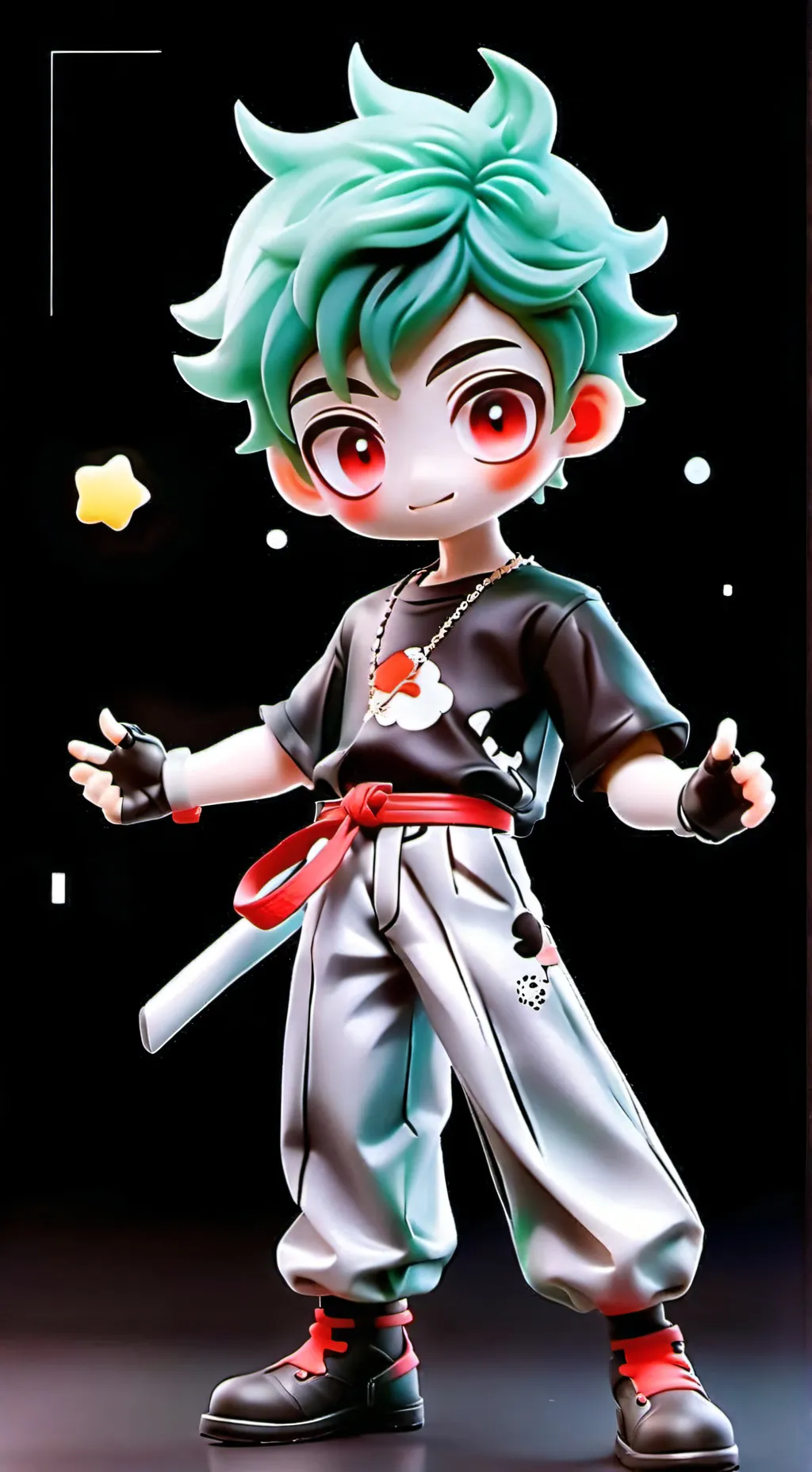 ai character: Jade (Verde) background