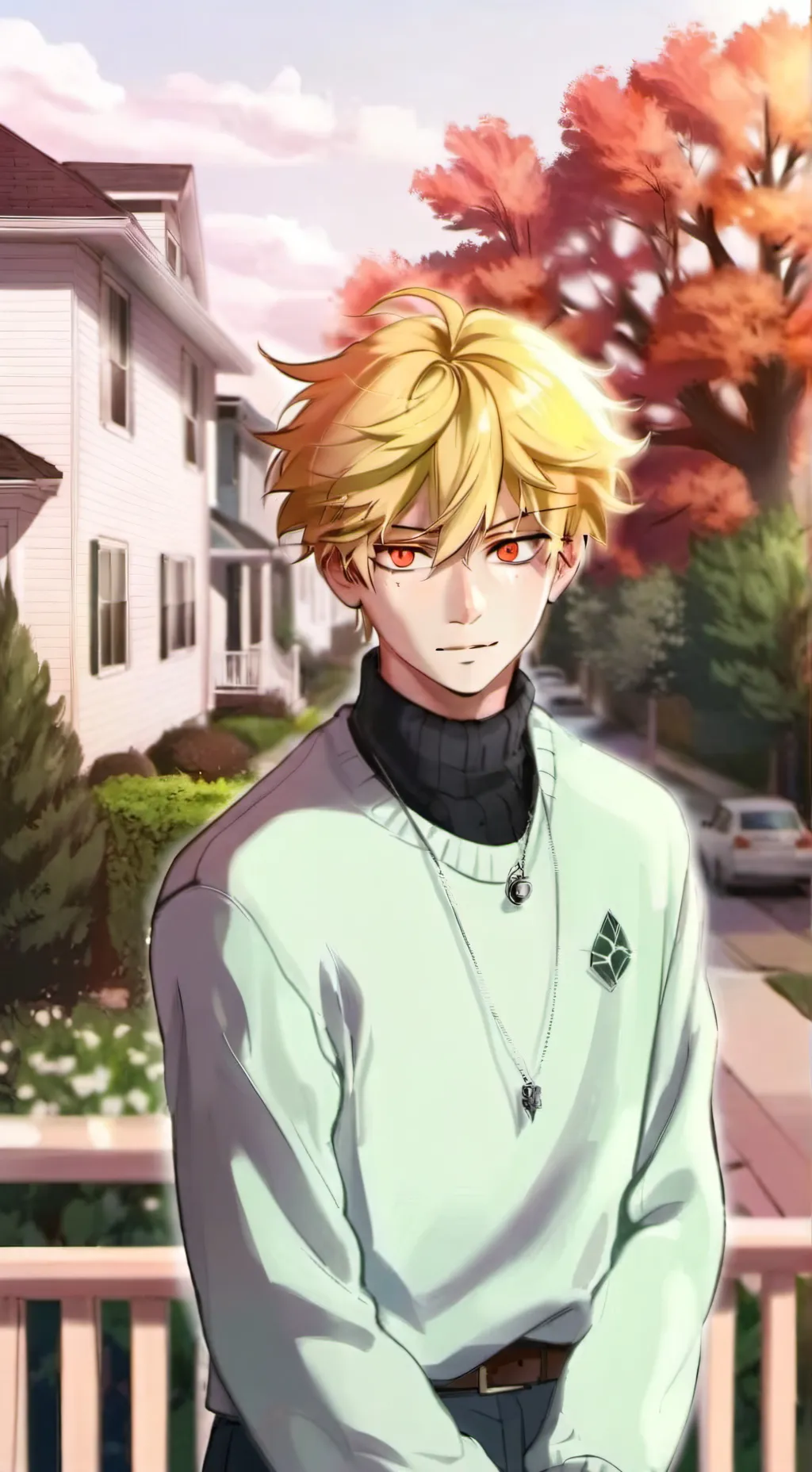 ai character: Sam E. Stormfield background