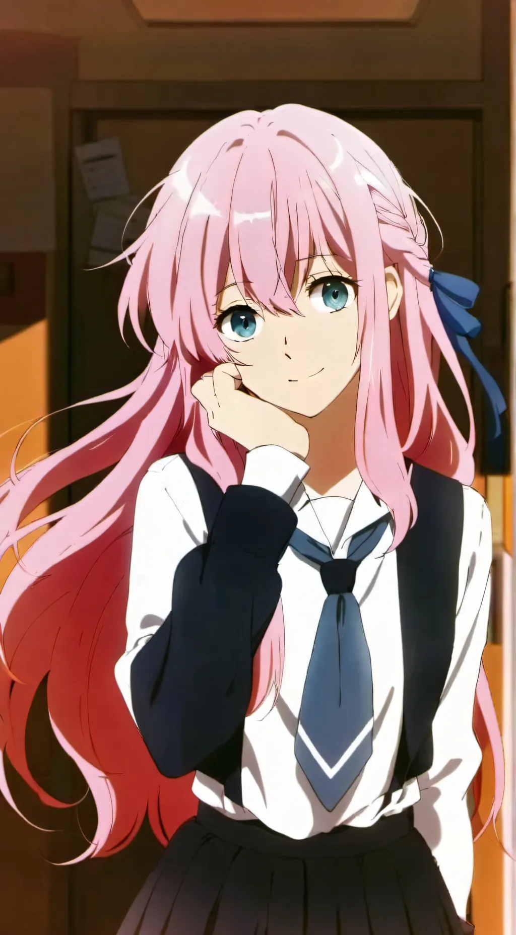 ai character: Shikimori background