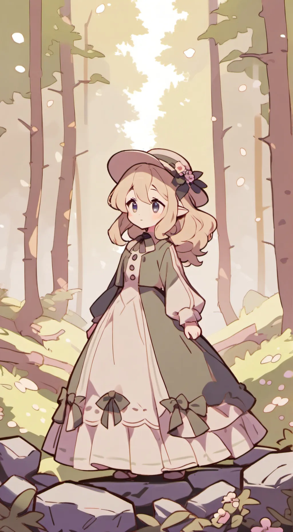 ai character: ♡Melani♡ background